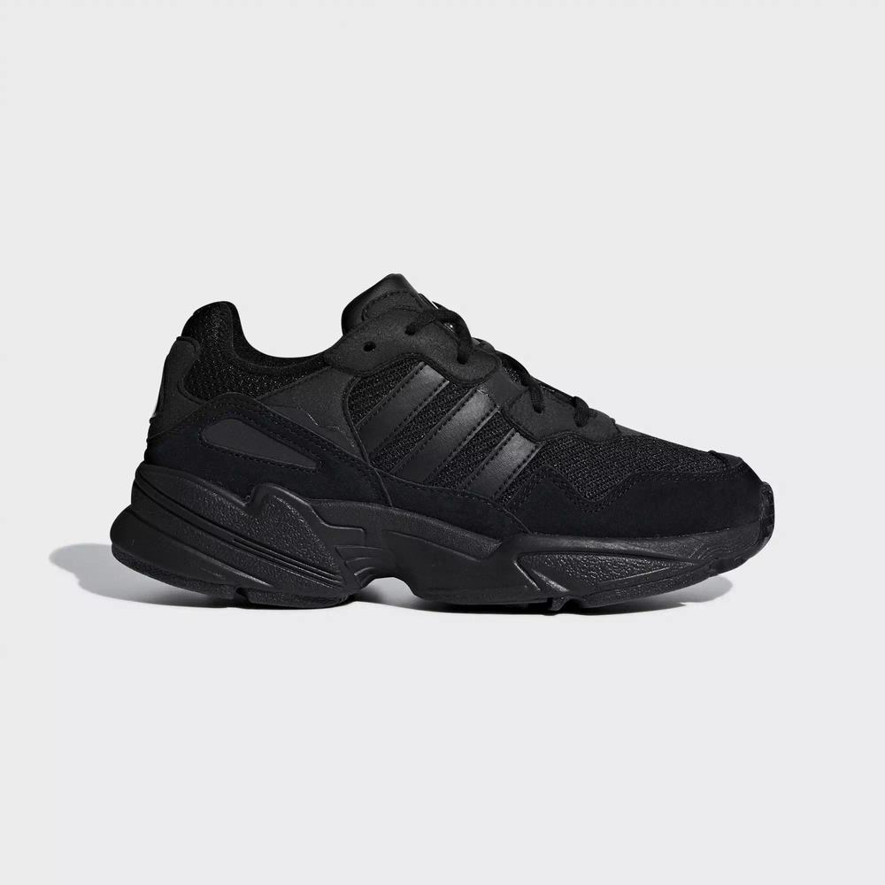 Adidas Yung-96 Tenis Negros Para Niña (MX-43107)